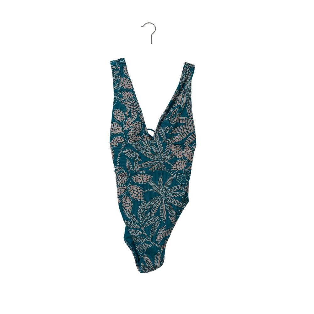 NWT Robin Piccone Romy Plunge One Piece Swimsuit - Picture 2 of 5